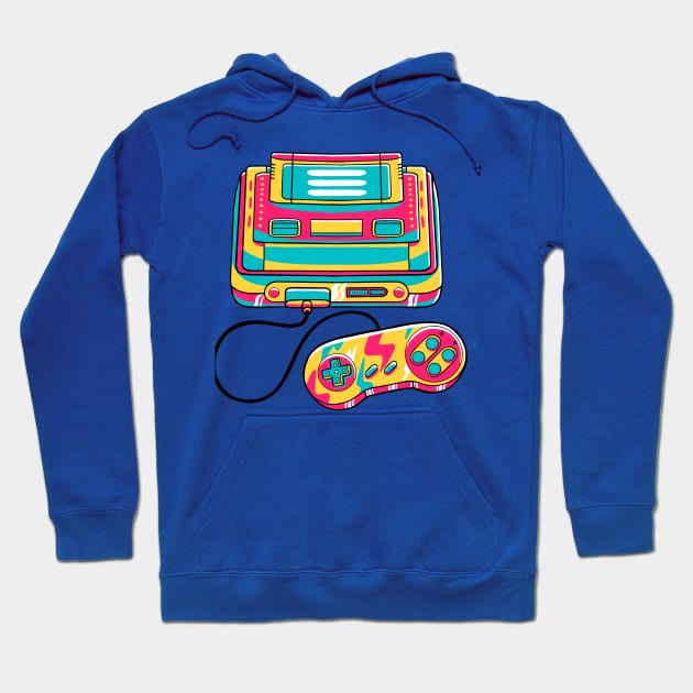 Game Classic Console Hoodie by MEDZ